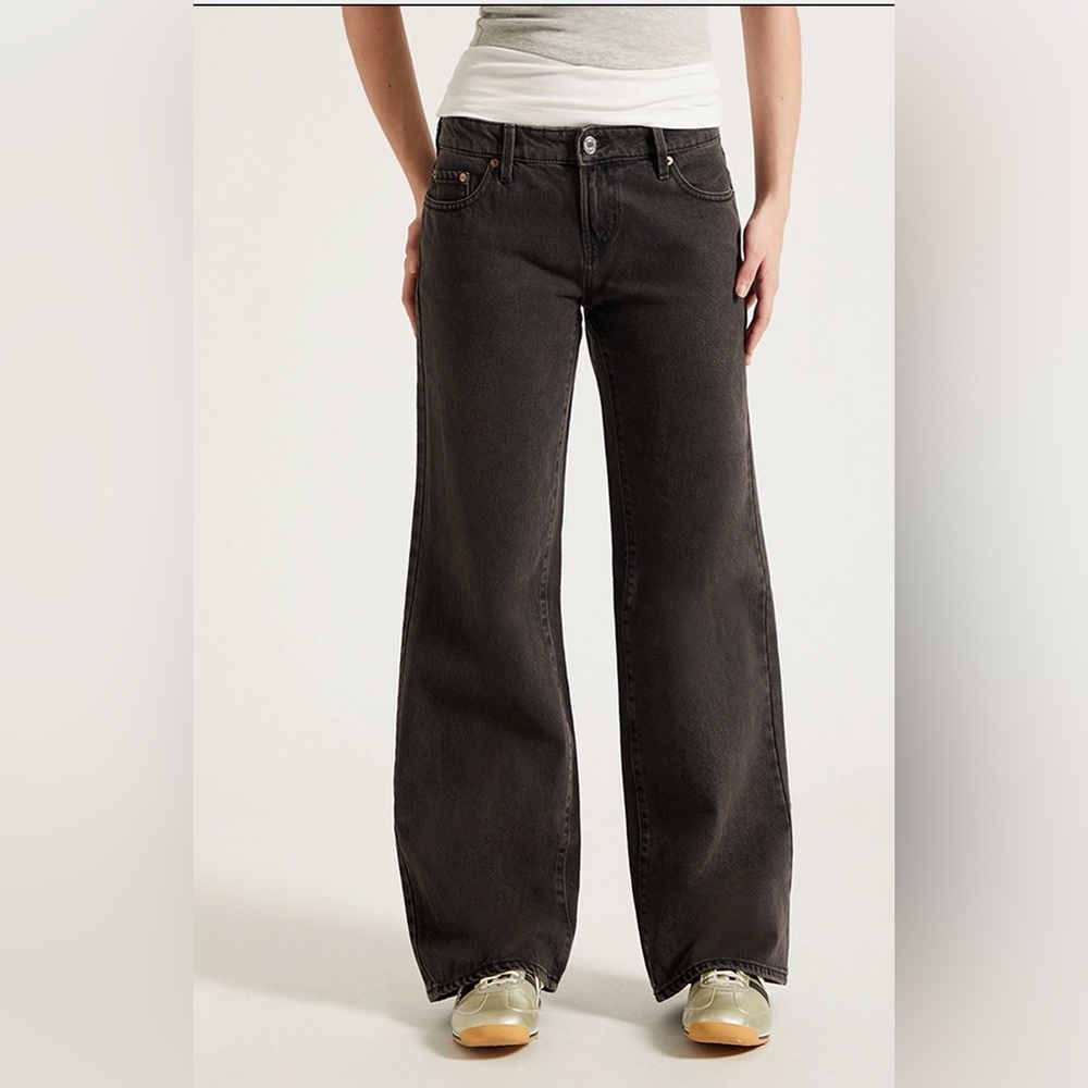 PacSun Women's Gray Flare Jeans